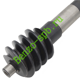 Вал редуктора шнека Champion ST656, ST761E, ST762E ST861 / ST656BS, ST861BS, червячный, L=344 mm