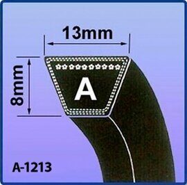 Ремень клиновой А-1213 / 13 x 1213 мм