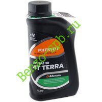 Масло дизельное PATRIOT G-Motion HD SAE 30 4Т Terra, 1 литр