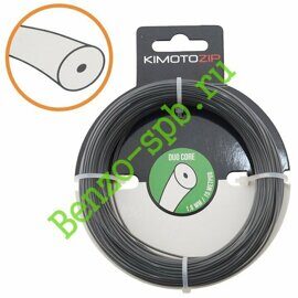 Леска двухкомпонентная Duo Core 1,6mm x 15m, Kimoto Zip, круг, внутренний сердечник