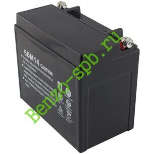 Аккумулятор 12V/14Ah, 6DM14 вид 3