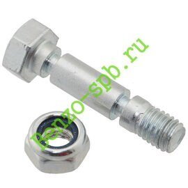 Болт шнека срезной Champion ST553, ST556, ST661 / C3060, M8x38 mm, с гайкой